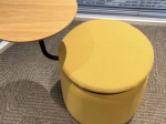 Używana pufa / stołek / stolik Naughtone Lasso żółta