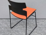 Krzesło Materia pomarańczowe