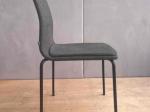 Używane krzesło Linar Plus Noti minimalistyczne grafitowe