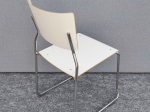 Krzesło konferencyjne ISKU białe