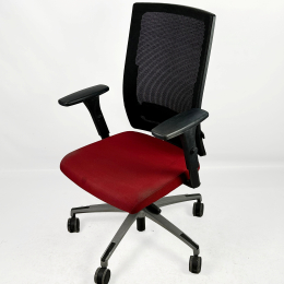 Krzesło biurowe czerwone