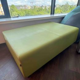 Używana Duża Pufa zielona 121 cm Bejot