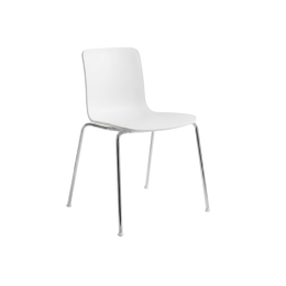 Używane krzesło kuchenne HAL Vitra białe sztaplowane