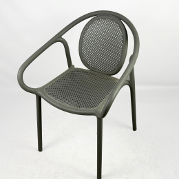 Krzesło tarasowe Pedrali Remind recycled grey NOWE
