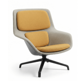 Używany fotel wypoczynkowy Striad Herman Miller obrotowy