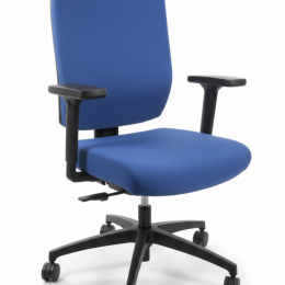 Używane obrotowe krzesło biurowe JUST EVO OPERATOR granatowe indygo, Dauphin