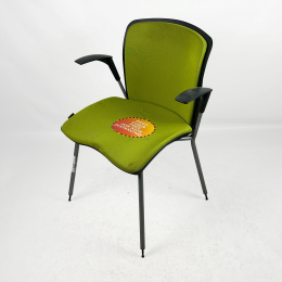 Krzesło konferencyjne Sitag zielone