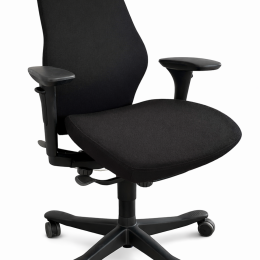 Używany fotel biurowy Kinnarps PLUS 6000 Free Float ergonomiczny i komfortowy