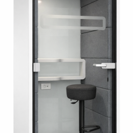 Używana budka akustyczna Hush – nowoczesne rozwiązanie biurowe