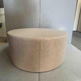 Używana pufa Bejot POP – średnica 90 cm, beżowa