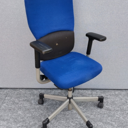Krzesło biurowe Steelcase niebieskie 